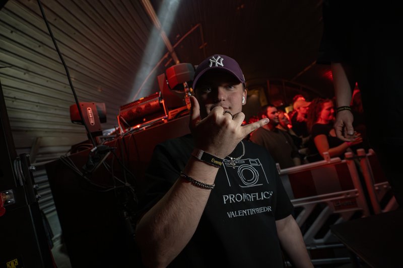 Valentin Friedrich beim Festival